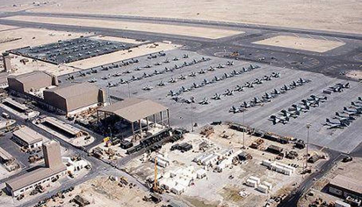 إجلاء مئات الجنود الأميركيين من قاعدة العديد في قطر