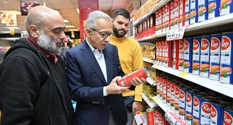 البساط يتوعد المخالفين: تكثيف الرقابة على أسعار المواد الغذائية