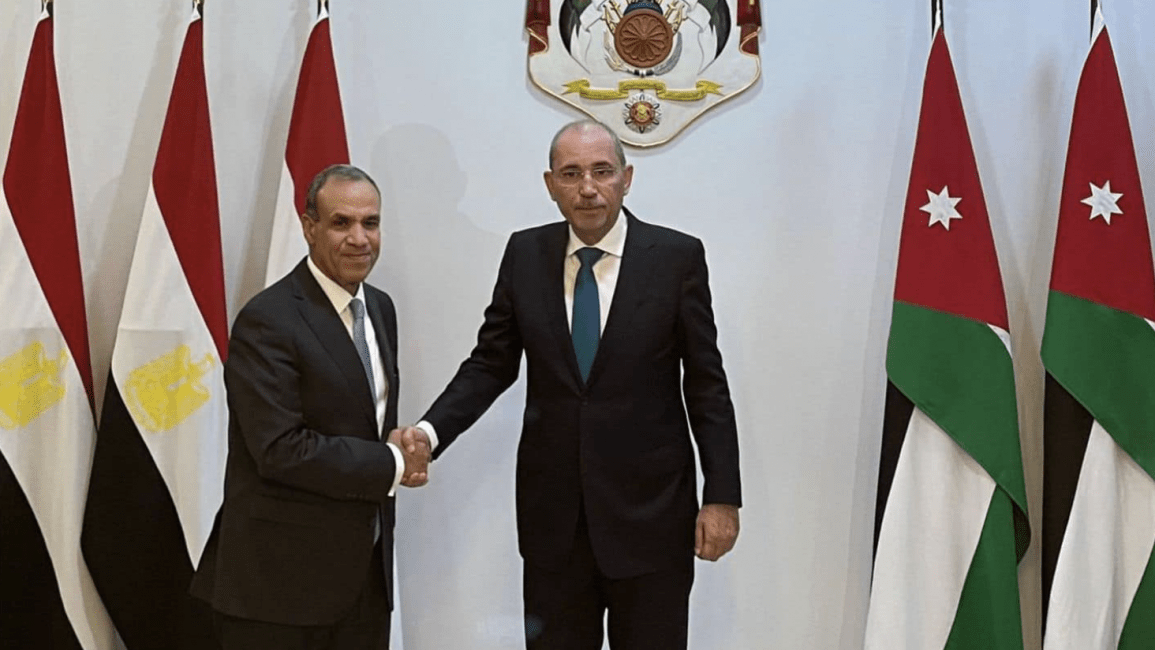 القاهرة وعمان تشددان على وقف الانتهاكات "الإسرائيلية" وإعادة الإعمار