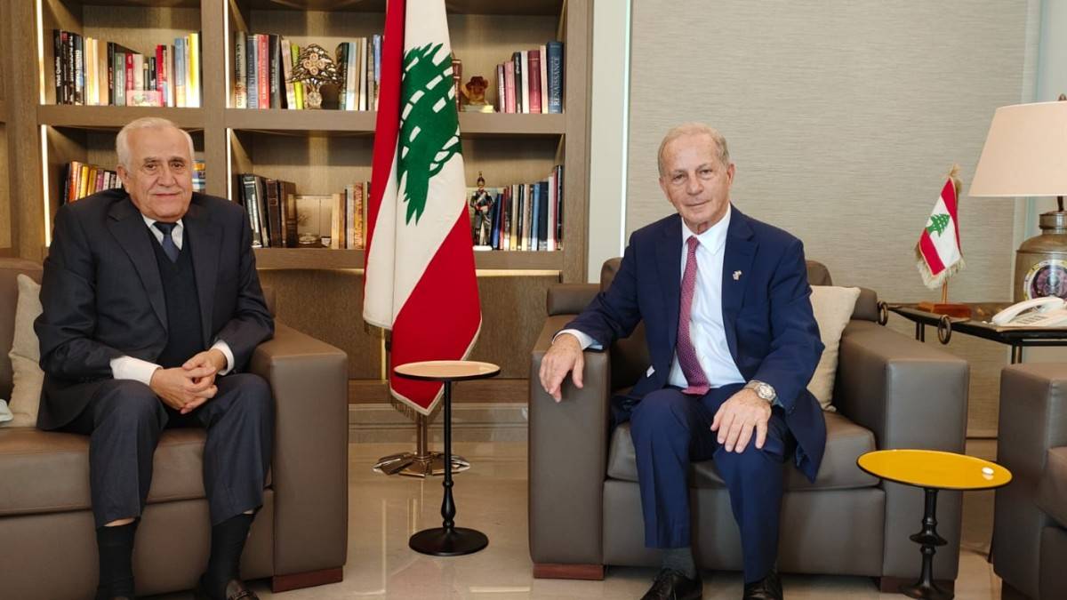 سليمان يستقبل عيسى ويحمّله تحية تقدير لترامب