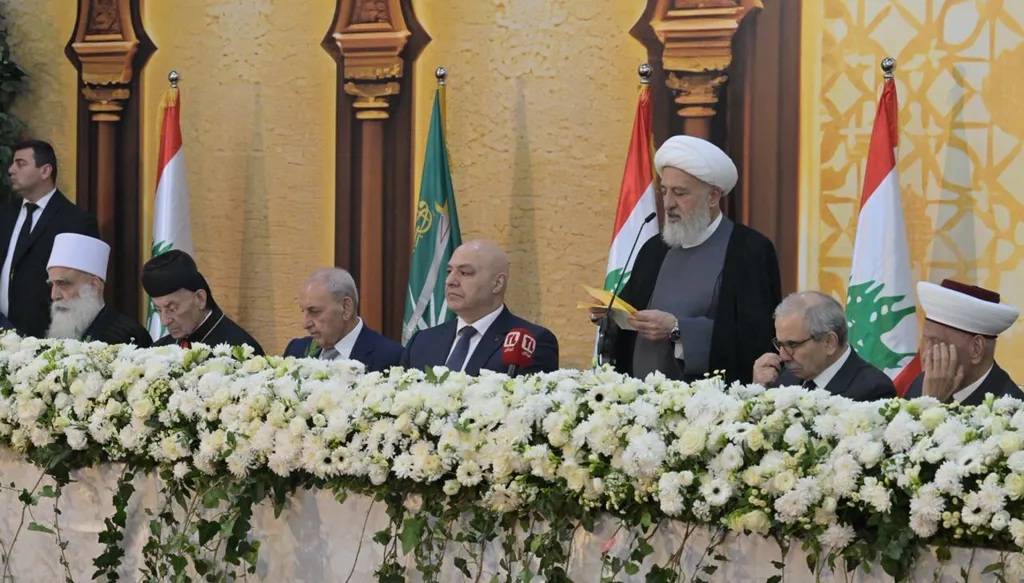 الخطيب من إفطار "المجلس الشيعي": نحن مع مشروع الدولة القوية التي تحمي سيادتها