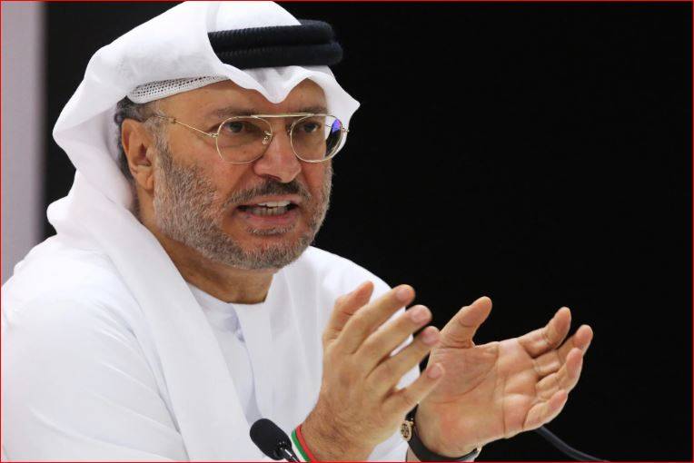 قرقاش لايران: حربكم ليست مع جيرانكم