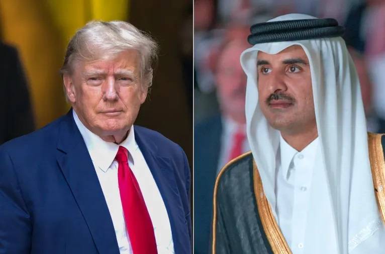 أمير قطر بحث مع ترامب المستجدات الأمنية