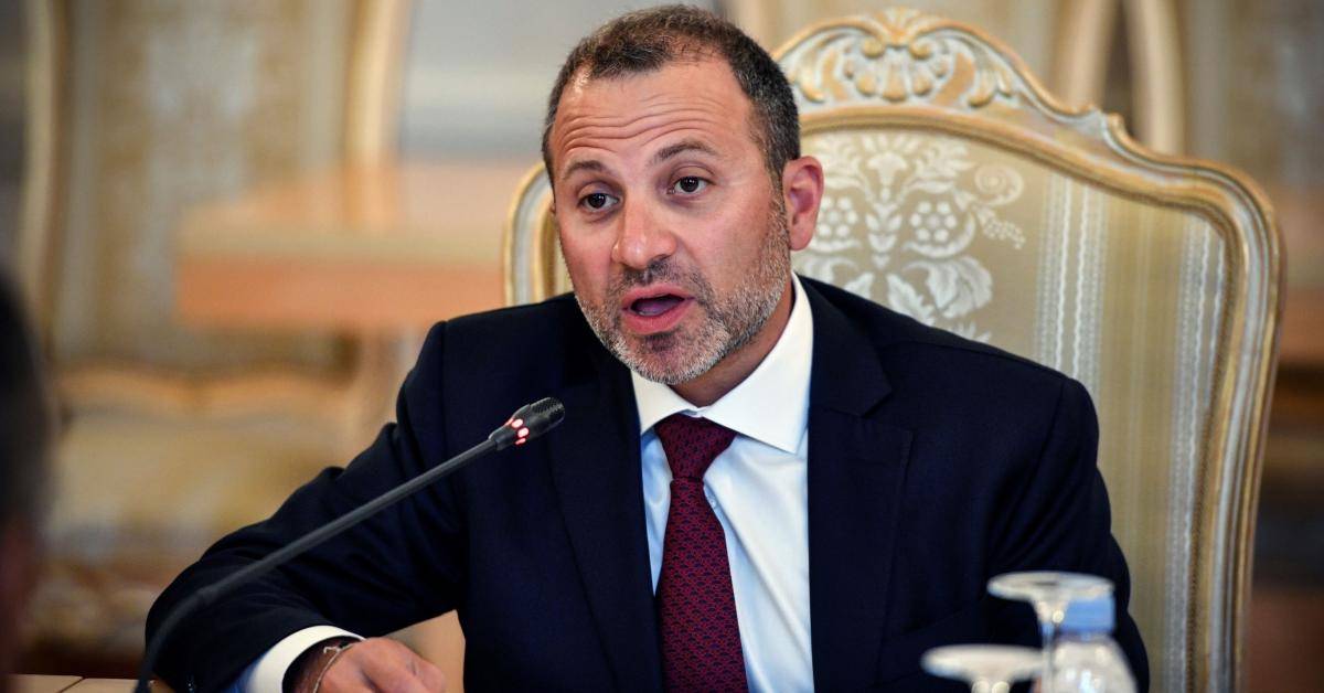 باسيل يدعو إلى تحييد لبنان عن صراعات المنطقة
