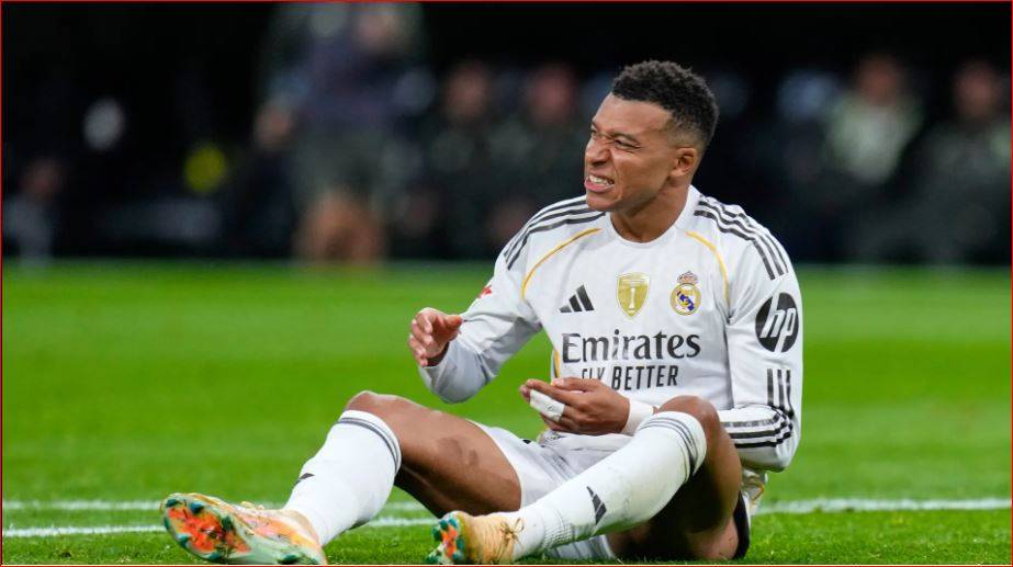 إصابة مبابي تربك ريال مدريد قبل المونديال