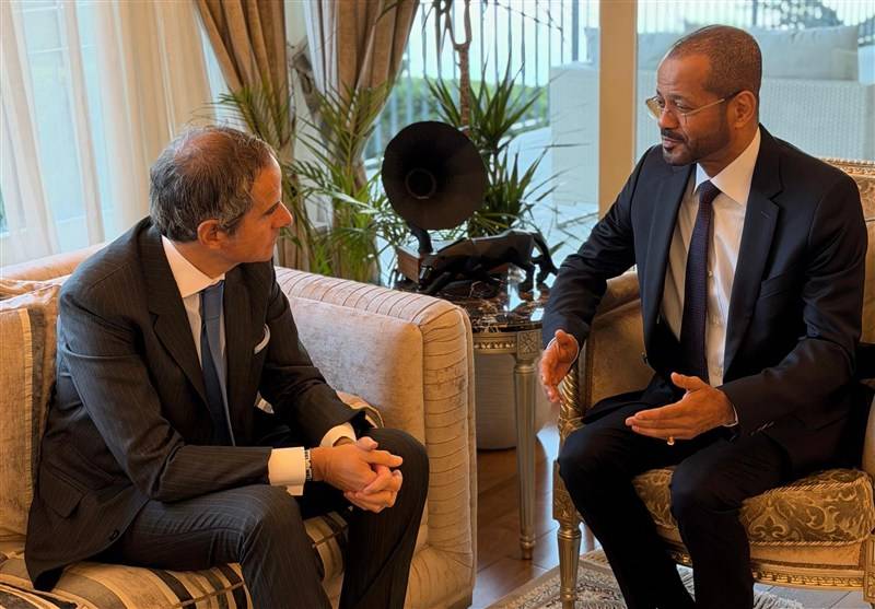اتصال بين البوسعيدي وغروسي حول الملف الإيراني