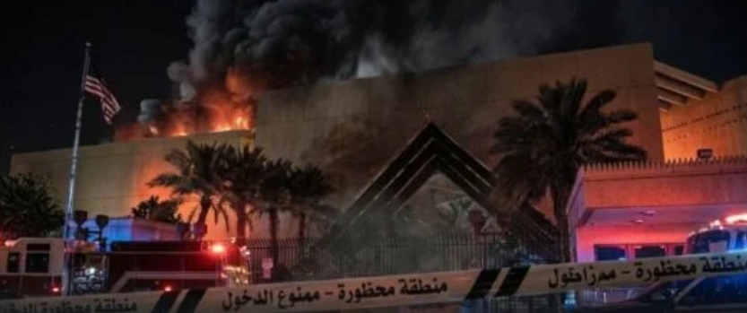 الحرس الثوري يخرج قاعدة اميركية عن الخدمة... واغلاق مؤقت للسفارة الاميركية في الرياض