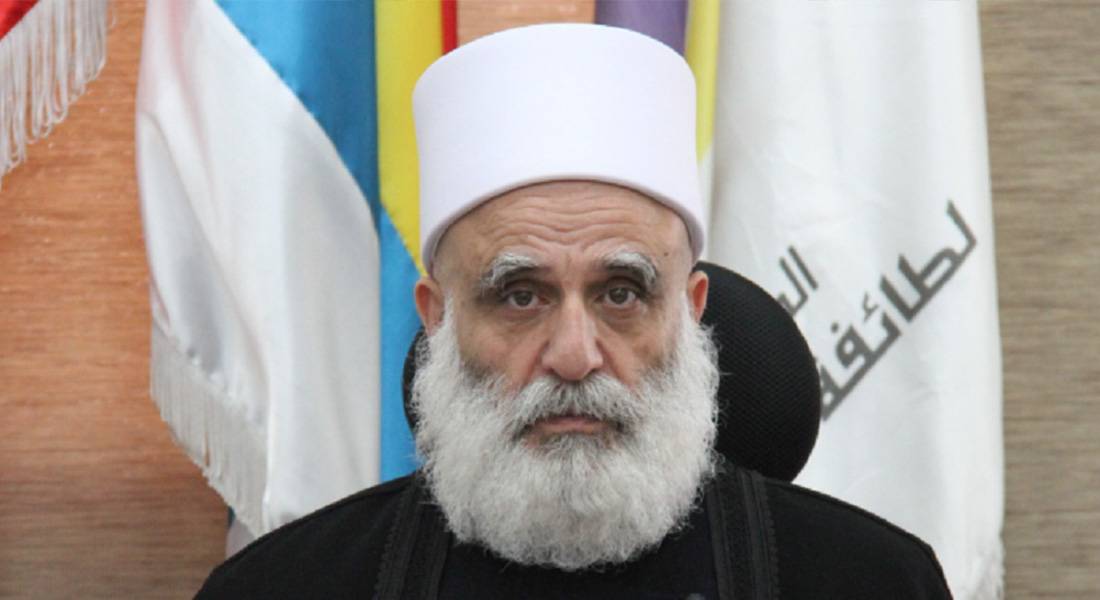 شيخ العقل يبحث مع ارسلان التطورات الأخيرة