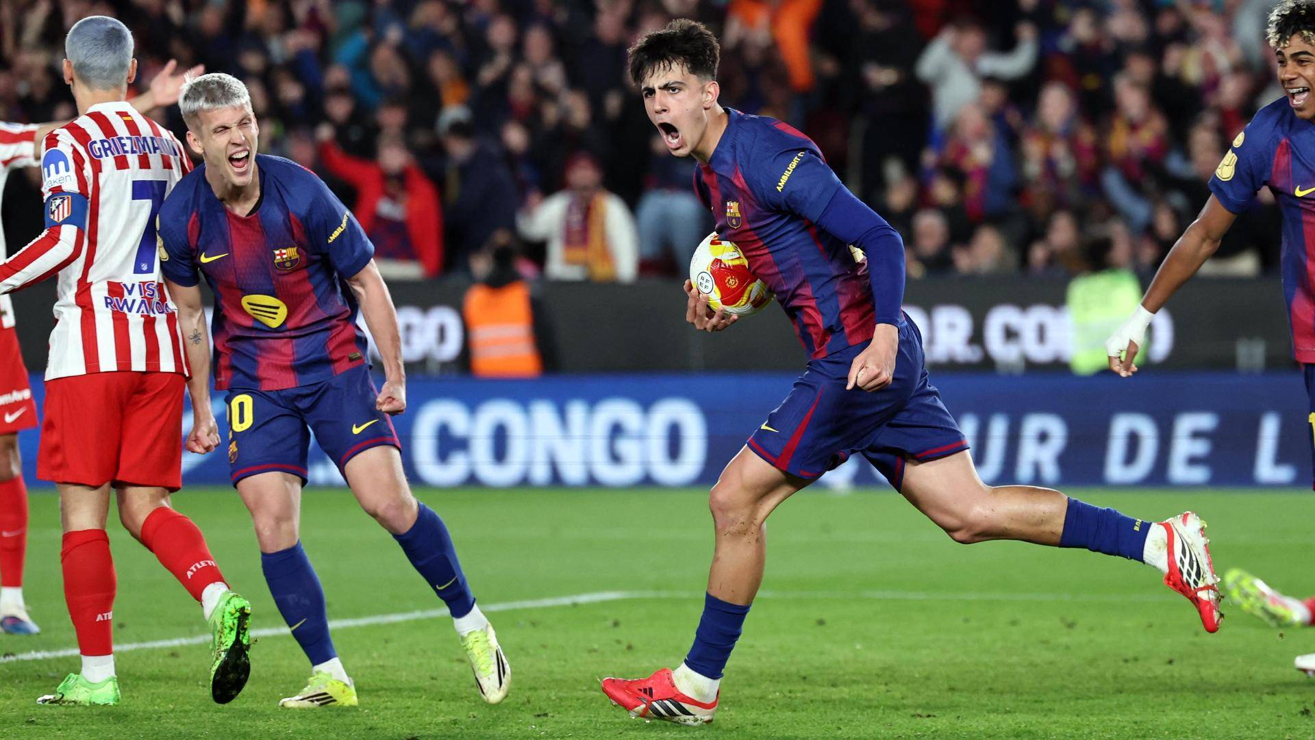 أتلتيكو مدريد يعبر إلى النهائي رغم ثلاثية برشلونة
