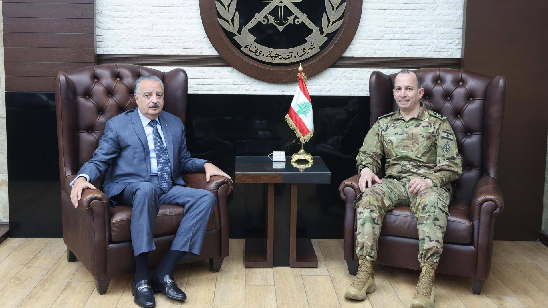 أرسلان من اليرزة: لا يمكن لأي طرف أن يزايد على وطنية قائد الجيش