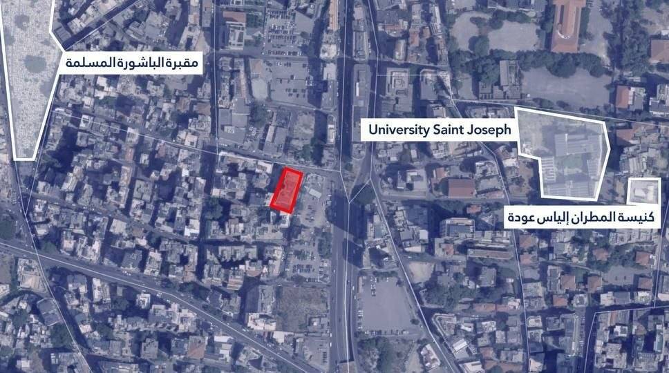 جيش الاحتلال يهدّد بقصف مبنى في حي الباشورة- بيروت