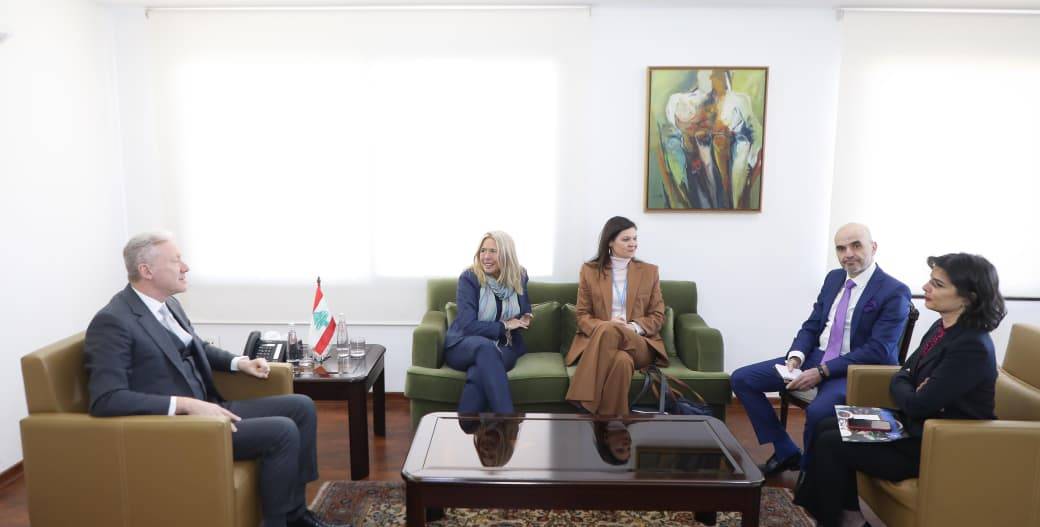 رجي يستقبل ممثلة برنامج الأغذية العالمي