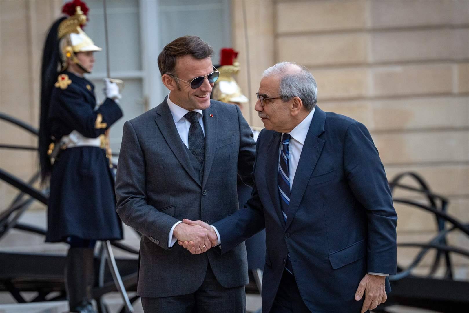 اتصال من الإليزيه: دعم فرنسي متجدد للبنان