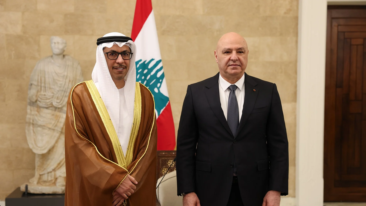 الكعبي: الإمارات ترحب بقرارات لبنان لترسيخ سيادة الدولة