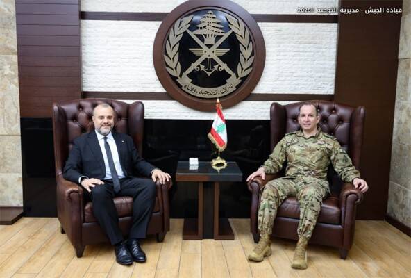هيكل يستقبل عبد المسيح وأبو فاعور