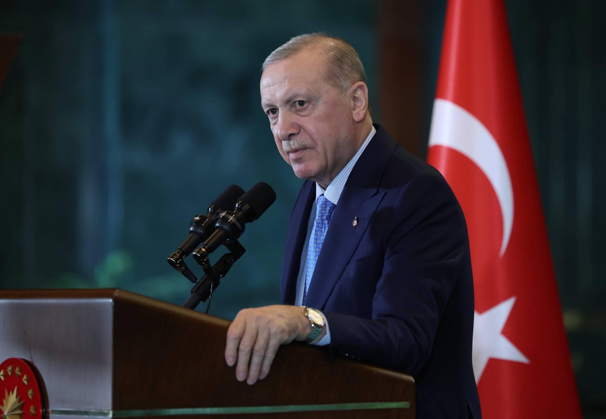 أردوغان: الهجمات الإسرائيلية تُسقط الأمن وتهدد بكارثة