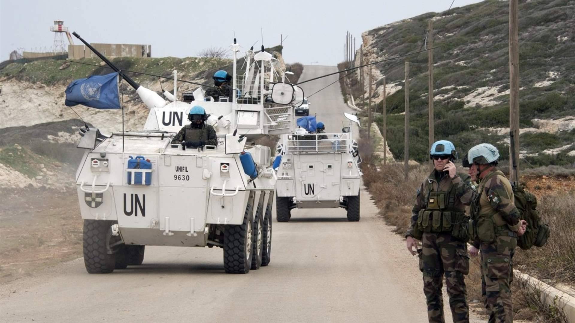 اليونيفيل: نقلق حيال التصعيد العنيف الذي شهدته الليلة الماضية