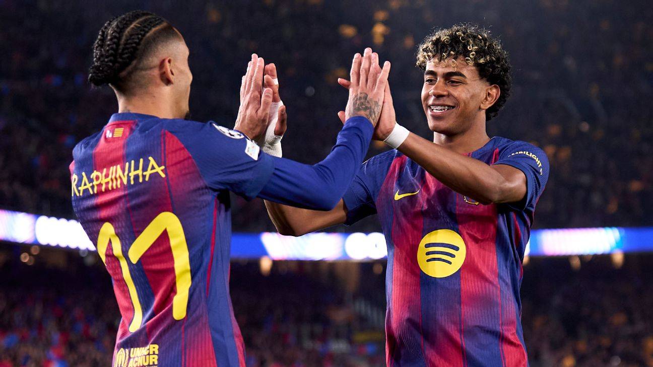 برشلونة يسحق نيوكاسل بسباعية في ثمن نهائي الابطال