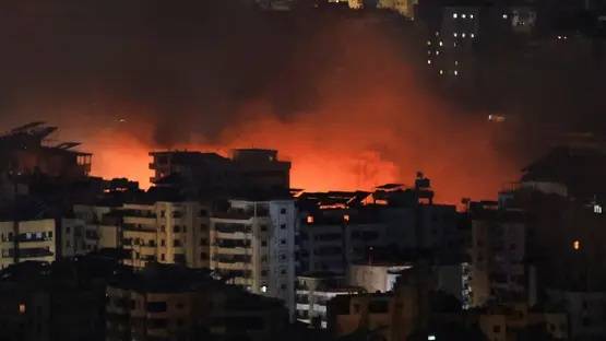 بعد ثلاثة أيام من الهدوء... غارات فجرًا على الضاحية