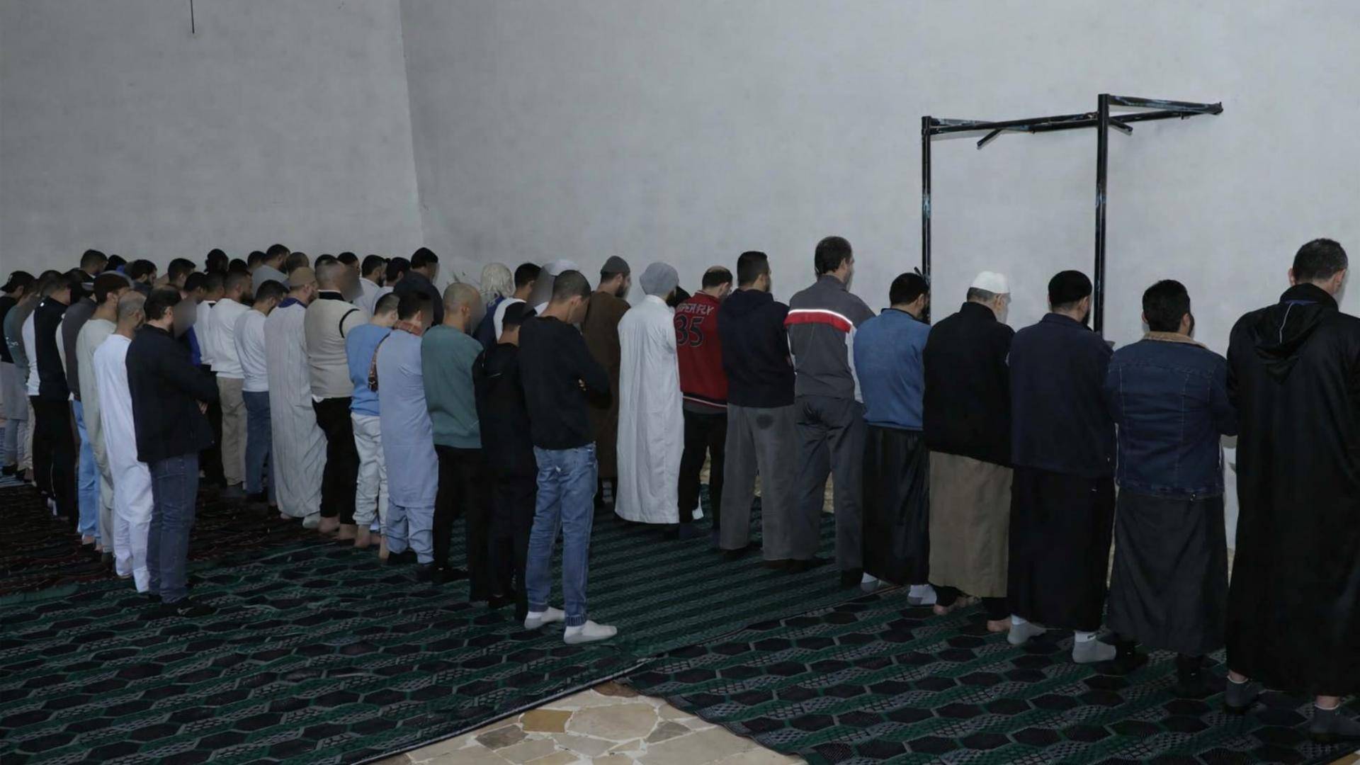 صلاة عيد الفطر في سجن رومية