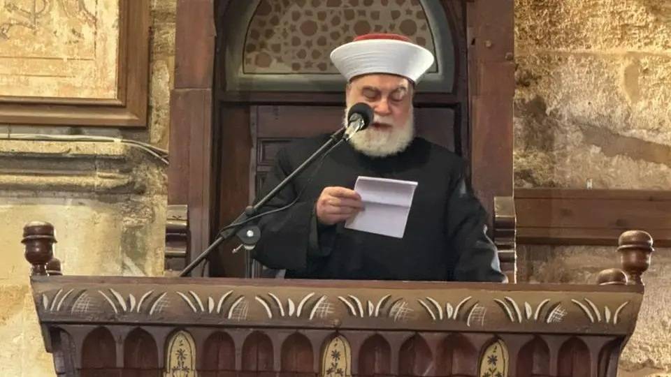 المفتي إمام: فرحتنا في عيد الفطر منقوصة وسط تحديات العدوان