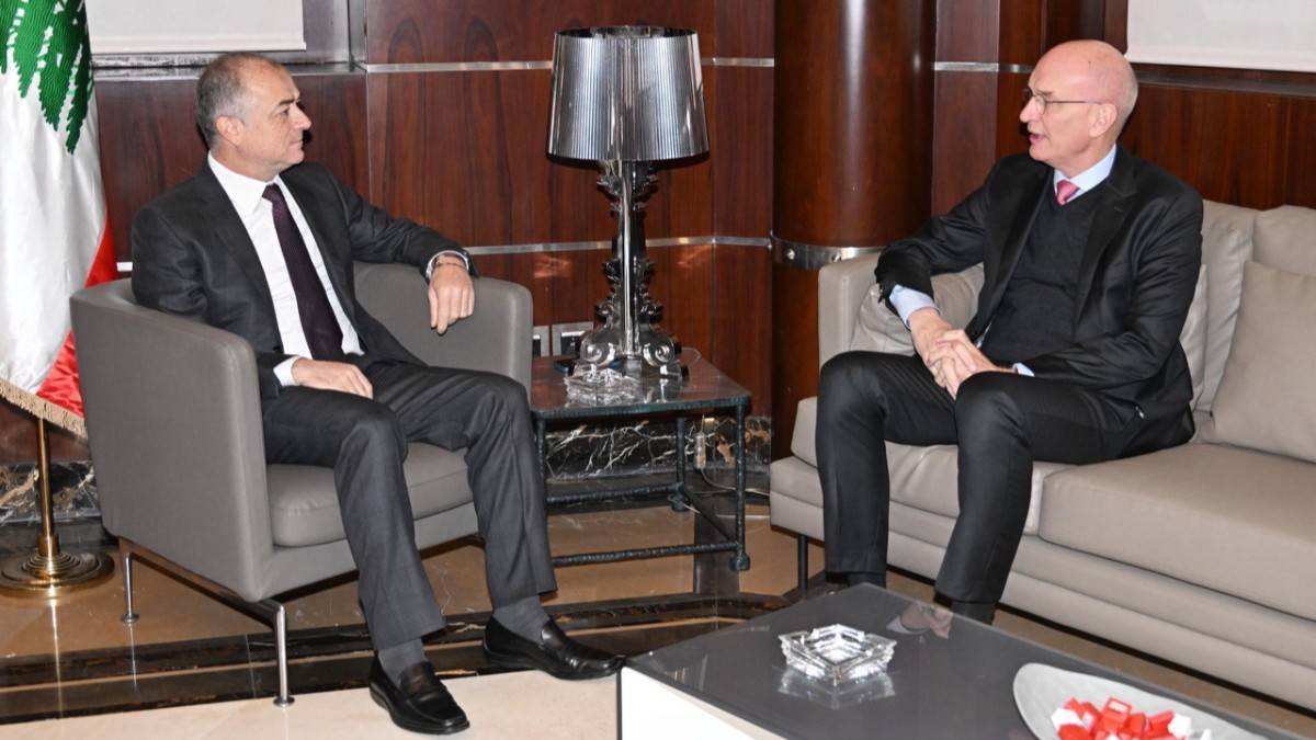 بو صعب والسفير الألماني يناقشان دعم لبنان