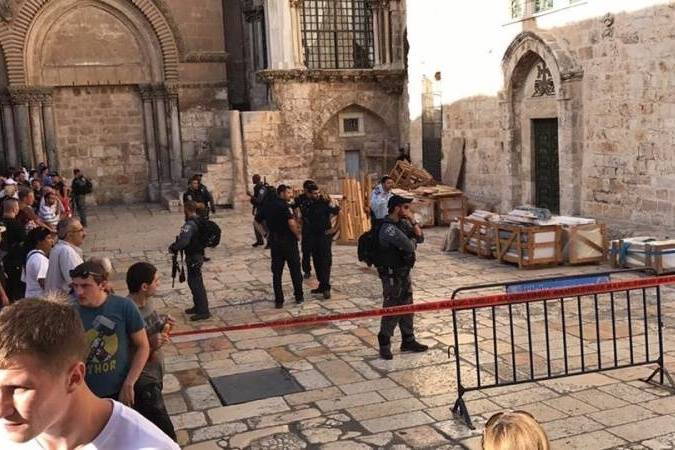سابقة تاريخية في القدس.. منع قداس أحد الشعانين في كنيسة القيامة