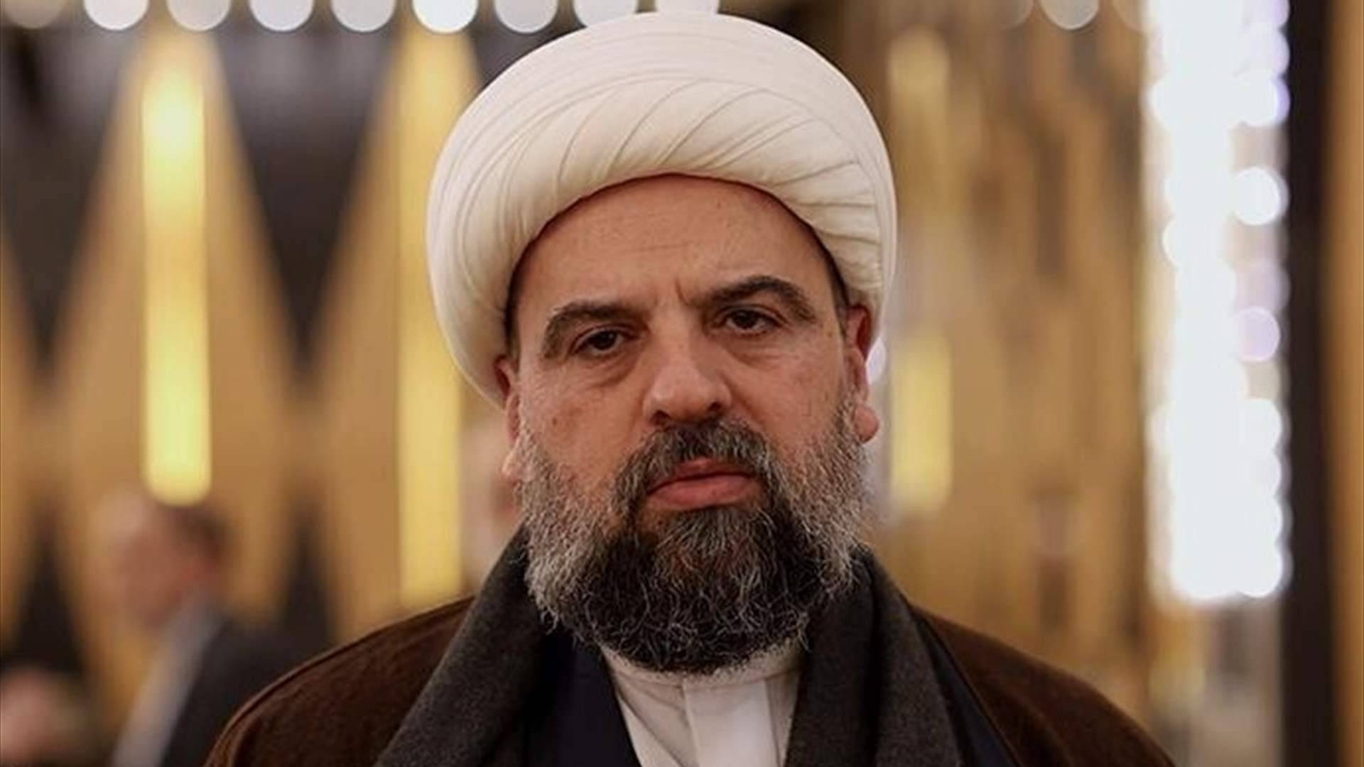 المفتي قبلان: اللحظة للبنان الوطني الجامع بعيداً عن رئيس مفروض بالقوة