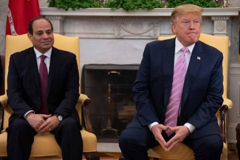 السيسي يدعو ترامب لوقف الحرب في الشرق الأوسط