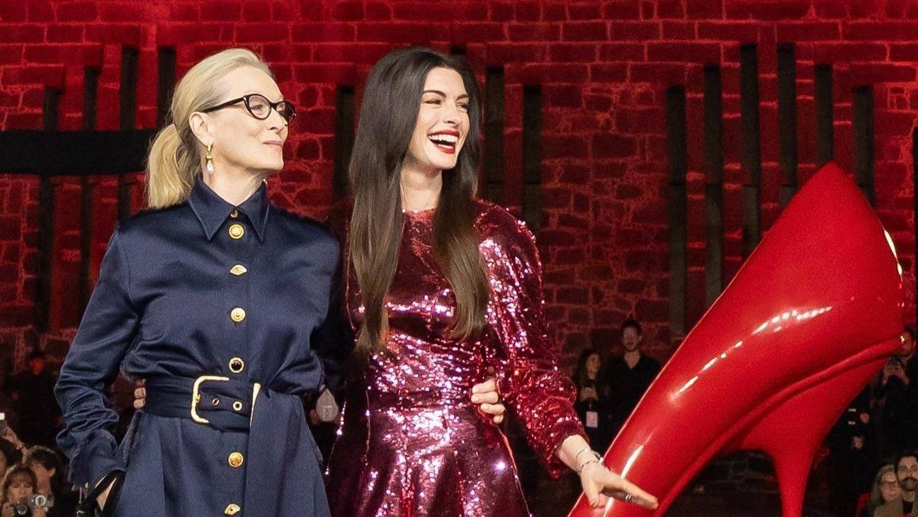 ميريل ستريب وآن هاثاواي تطلقان جولة عالمية لفيلم "The Devil Wears Prada 2"