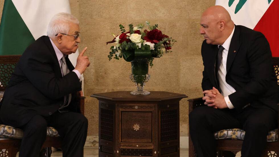 عون تلقى اتصالاً من الرئيس الفلسطيني مستنكراً الاعتداءات الإسرائيلية