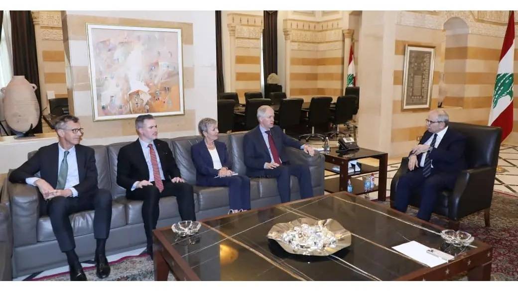 سلام يبحث مع سفراء أوروبيين وكندا دعم لبنان وملف المفاوضات
