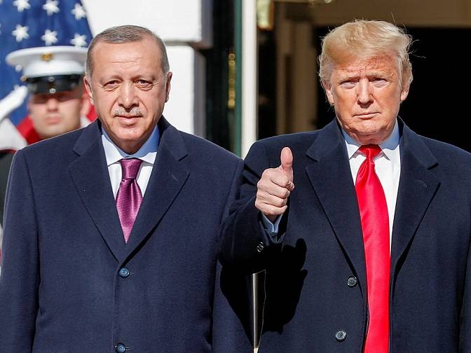 اردوغان لترامب: لعدم إعطاء أي فرصة لتخريب عملية وقف النار