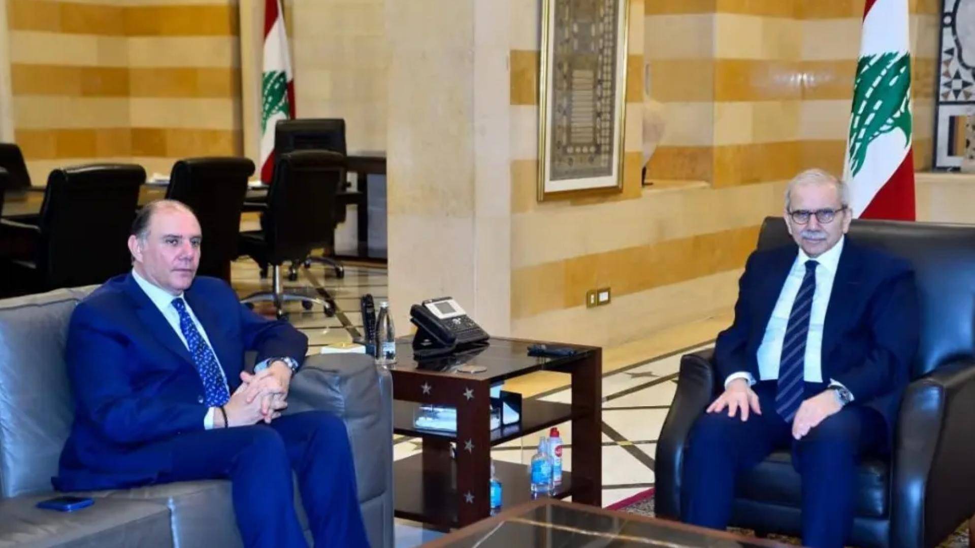 لقاء بين سلام وسعيد لبحث الأوضاع المالية