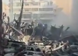 بالفيديو: الدمار في منطقة بربور