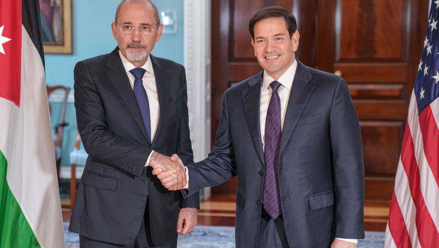 مباحثات بين الصفدي وروبيو حول وقف إطلاق النار في لبنان