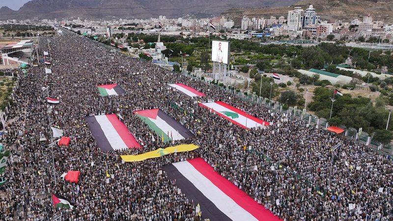 المسيرات المليونية في اليمن تؤكد الردع ووحدة الساحات وتدعم فلسطين ولبنان