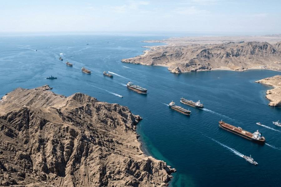 بالفيديو... تحذير ايراني لمدمرتين اميركيتين في مضيق هرمز