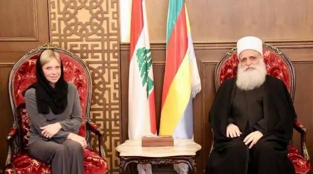 الأوضاع العامة في لبنان محور لقاء شيخ العقل وبلاسخارت