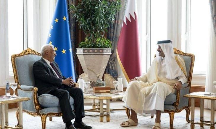 تعاون قطري- أوروبي للبحث بالمستجدات الإقليمية والدولية