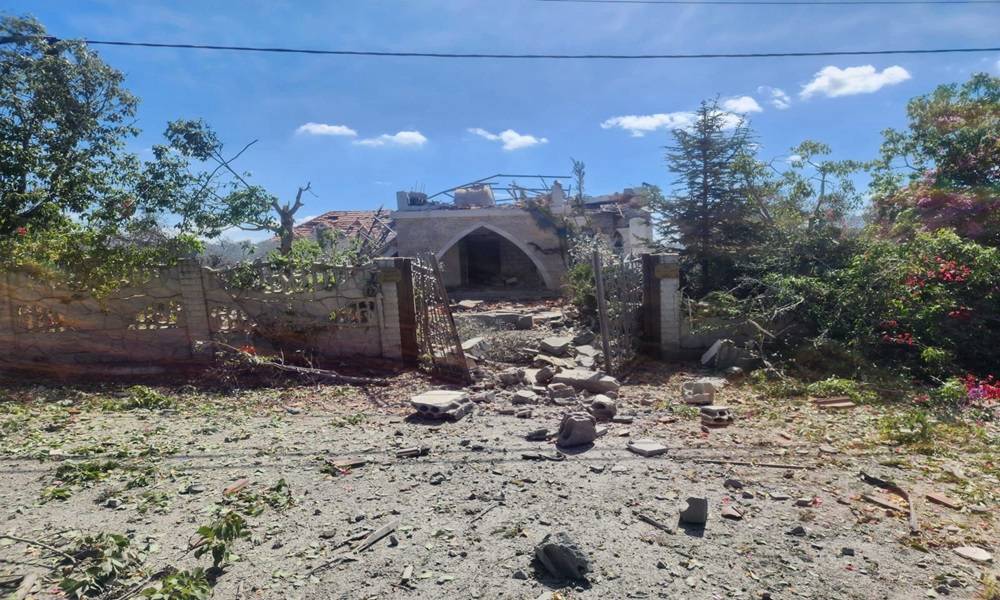 بالصورة - الإحتلال يدمّر مزار يسوع الملك في عين إبل