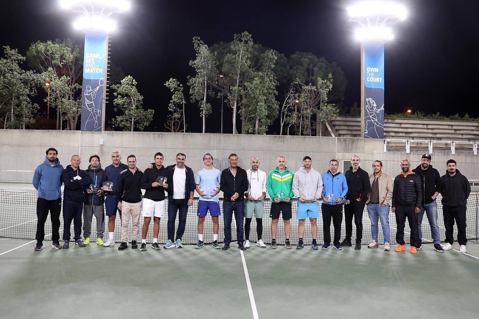 “NDU Tennis Academy” إختتمت "دورة الفصح" الودية بالتنس