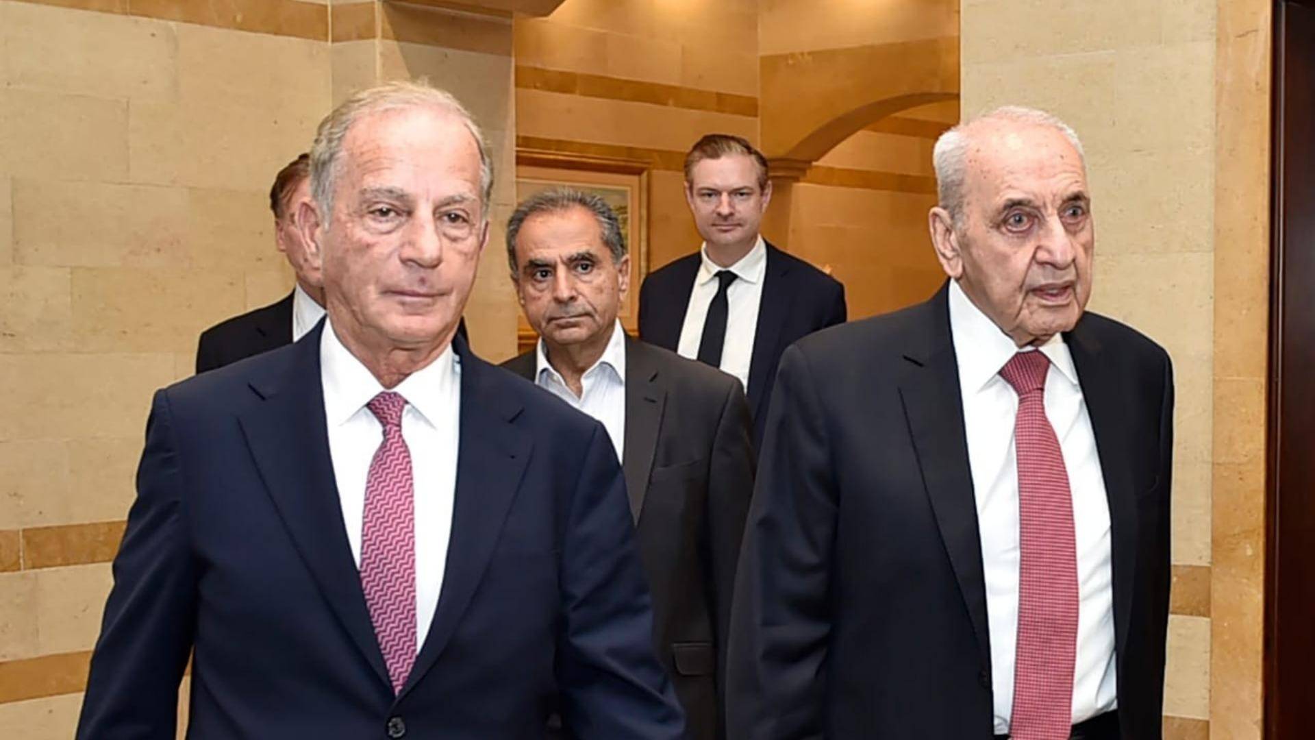 لقاء بين بري والسفير الأميركي لبحث التطورات