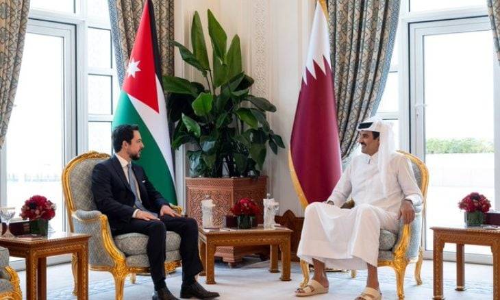 قطر والأردن يبحثان تهدئة شاملة للمنطقة في لقاء الدوحة