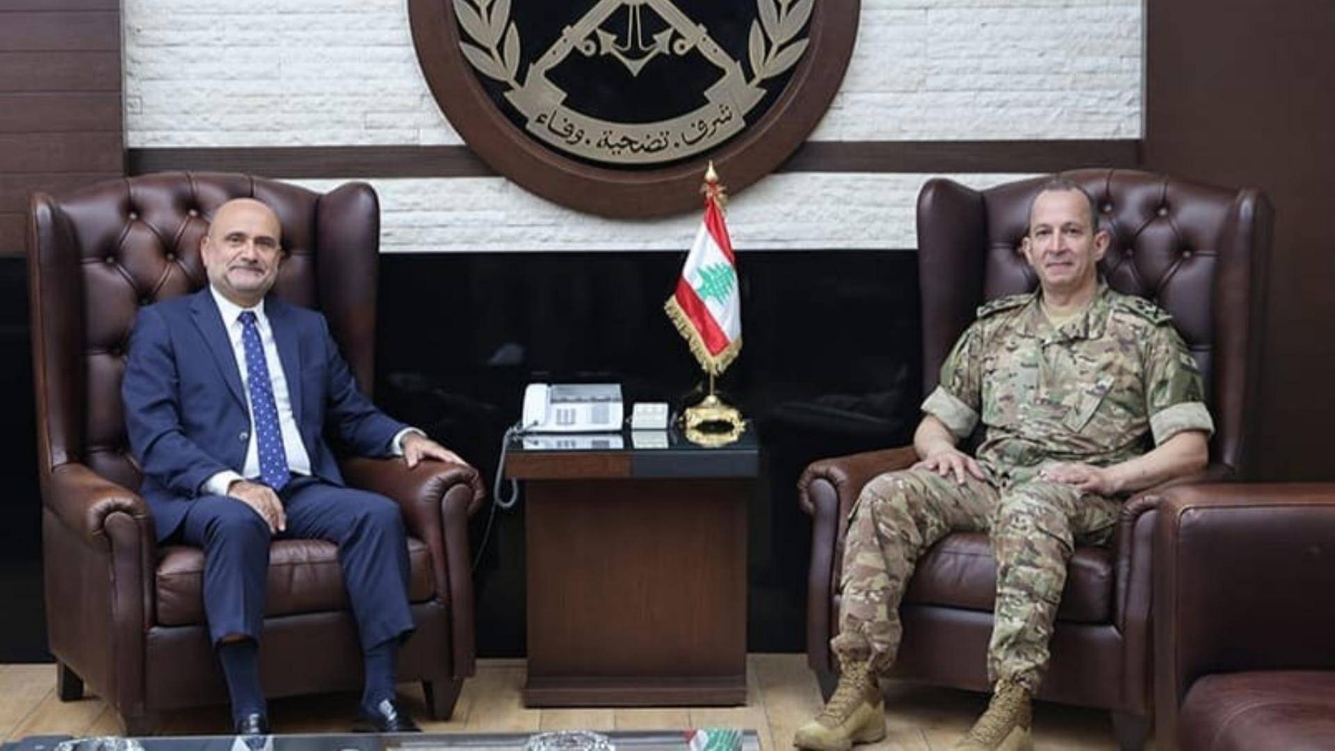 أبي رميا من اليرزة: الجيش اللبناني خط أحمر