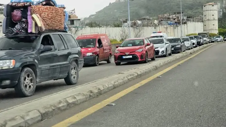 حركة نزوح خفيفة من جنوب الليطاني نحو صيدا وبيروت