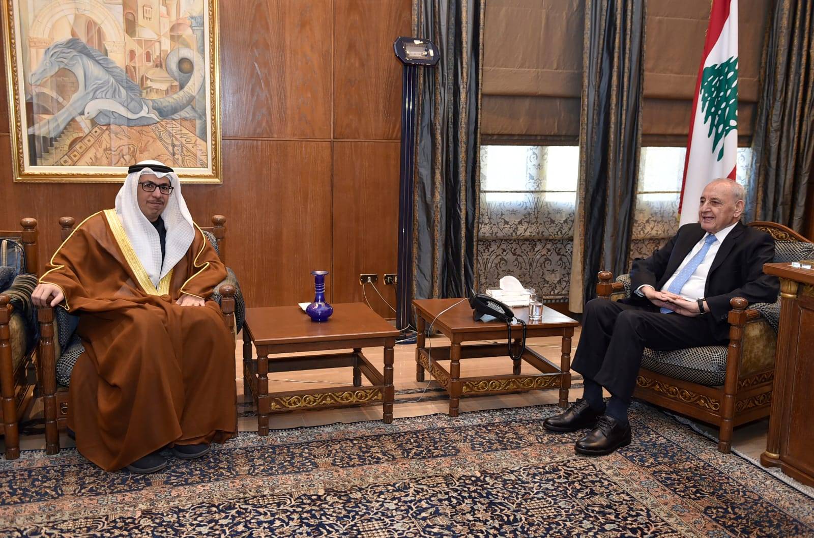 بن فرحان زار رئيسيّ الجمهوريّة ومجلس النواب
بري: نشكر السعوديّة على جهودها بوقف العدوان