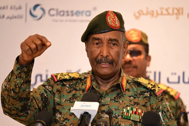 البرهان يتوعد بتطهير السودان من قوات الدعم السريع