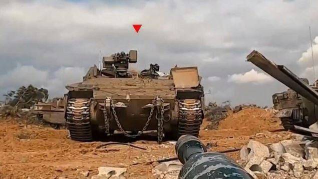 بالفيديو.. حزب الله يستهدف دبابة ميركافا في القنطرة