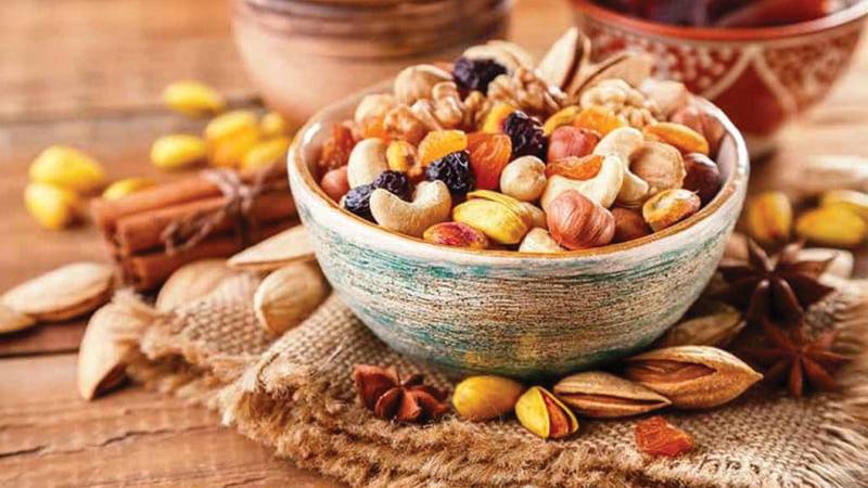 سر في بعض الفواكه والمكسرات لحماية الكبد